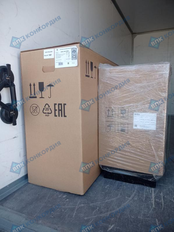 Отгрузка поршневого компрессора Remeza СБ4/С-100.LB30A и осушителя Remeza REDC 72 в г. Симферополь