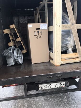 Отгрузка компрессорного оборудования в Самаре Отгрузка компрессорного оборудования в Самаре