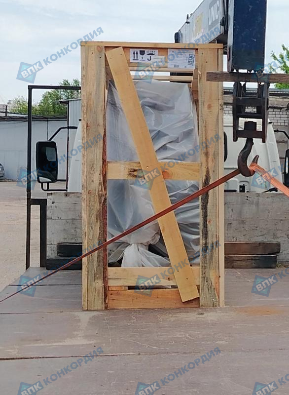 Отгрузка поршневого компрессора Remeza СБ4/Ф-500.LT100-11 кВт в г. Воронеж