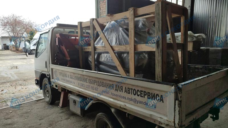 Отгрузка поршневого компрессора Remeza СБ4/Ф-500.LB75 в г. Новосибирск