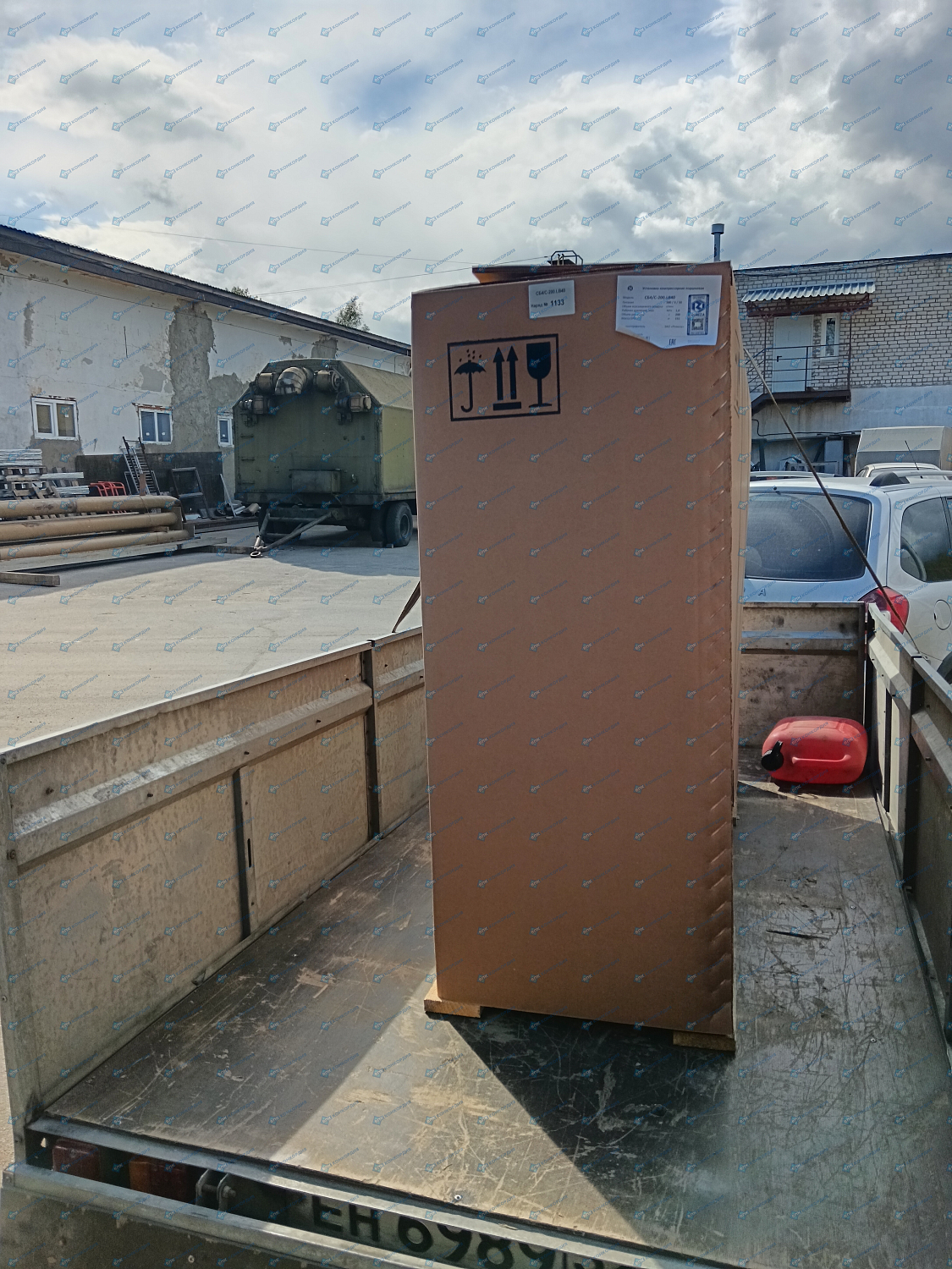 Отгрузка компрессора поршневого Remeza СБ4/С-200.LB40 в г. Нижний Новгород