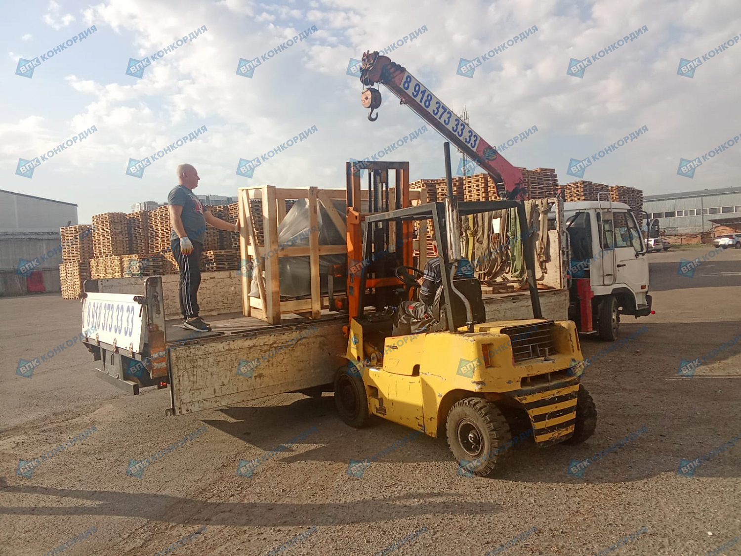 Отгрузка компрессора Remeza СБ4/Ф-500.LT100/16-7,5 в г. Краснодар