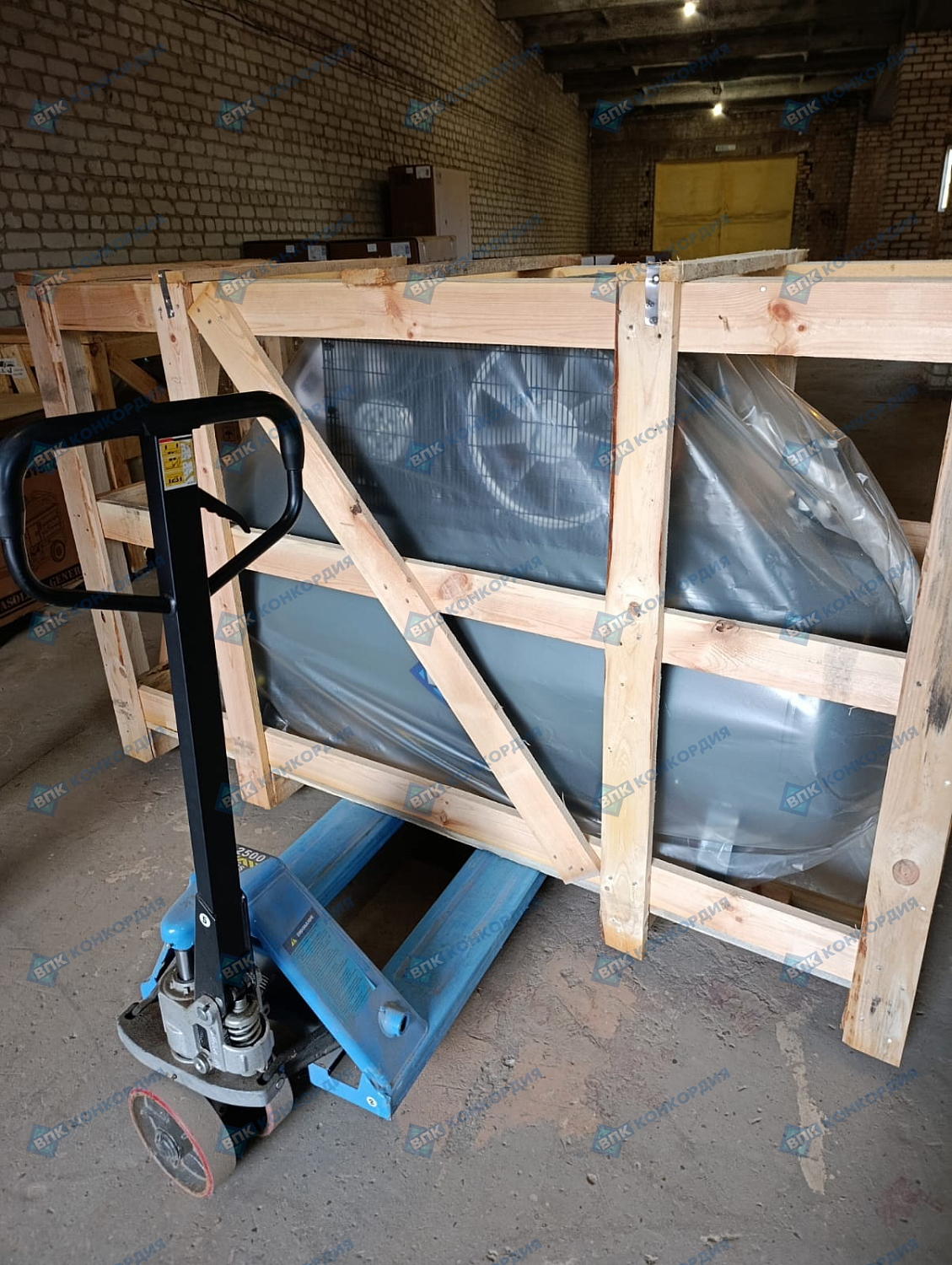 Отгрузка компрессора СБ4/Ф-500.LB75 Remeza в г. Волгоград