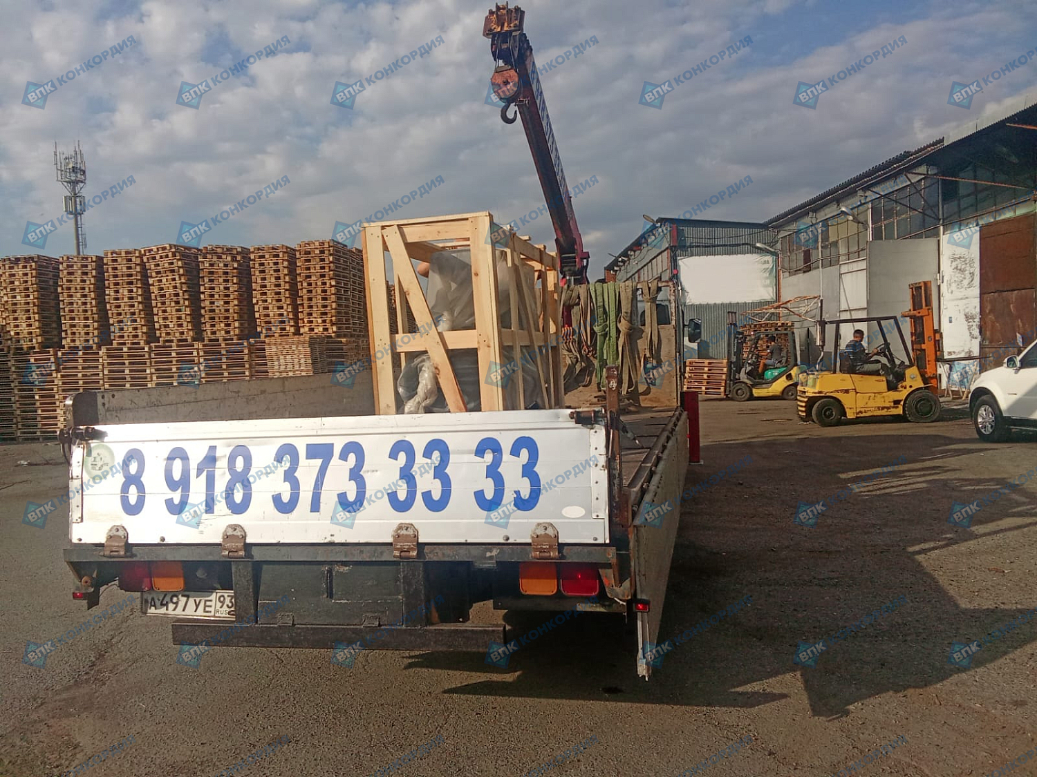 Отгрузка компрессора Remeza СБ4/Ф-500.LT100/16-7,5 в г. Краснодар