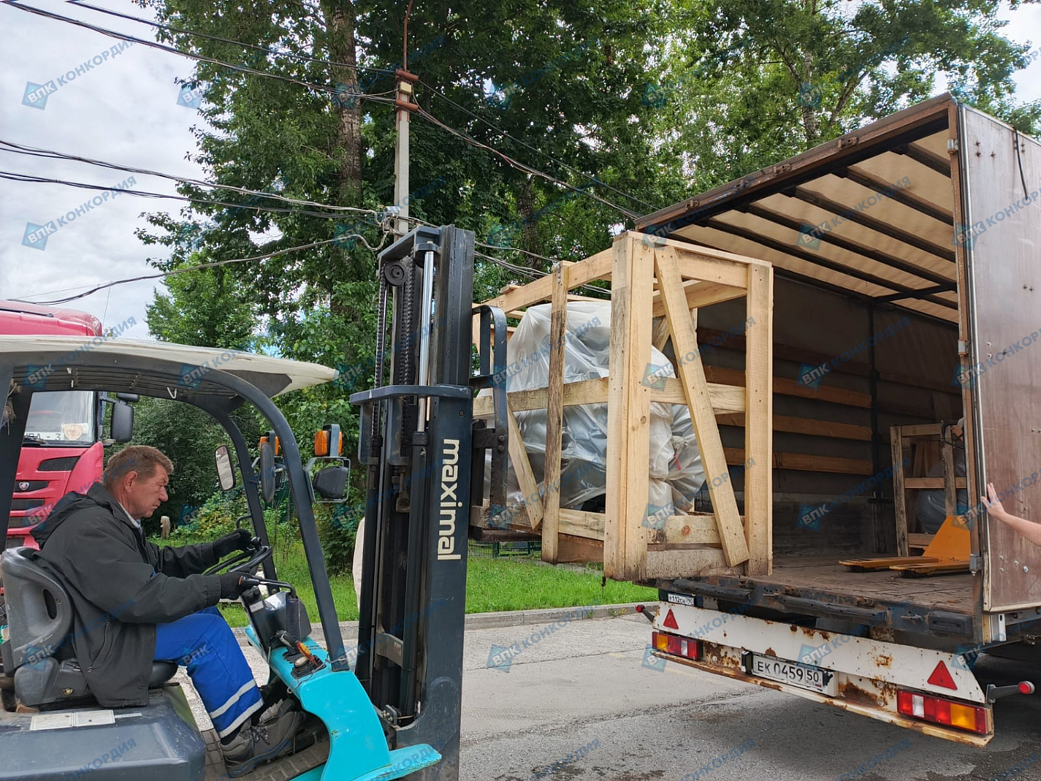 Отгрузка поршневых компрессора Remeza СБ4/Ф-500.LB75 в г. Москва