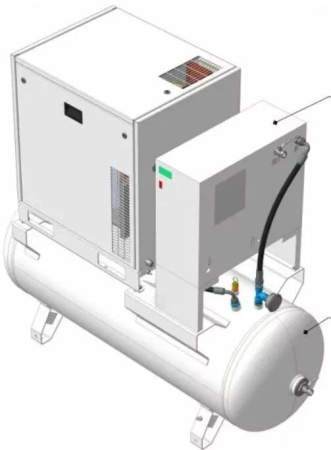 Спиральный компрессор Remeza SKS 7,5-8-270/O фото