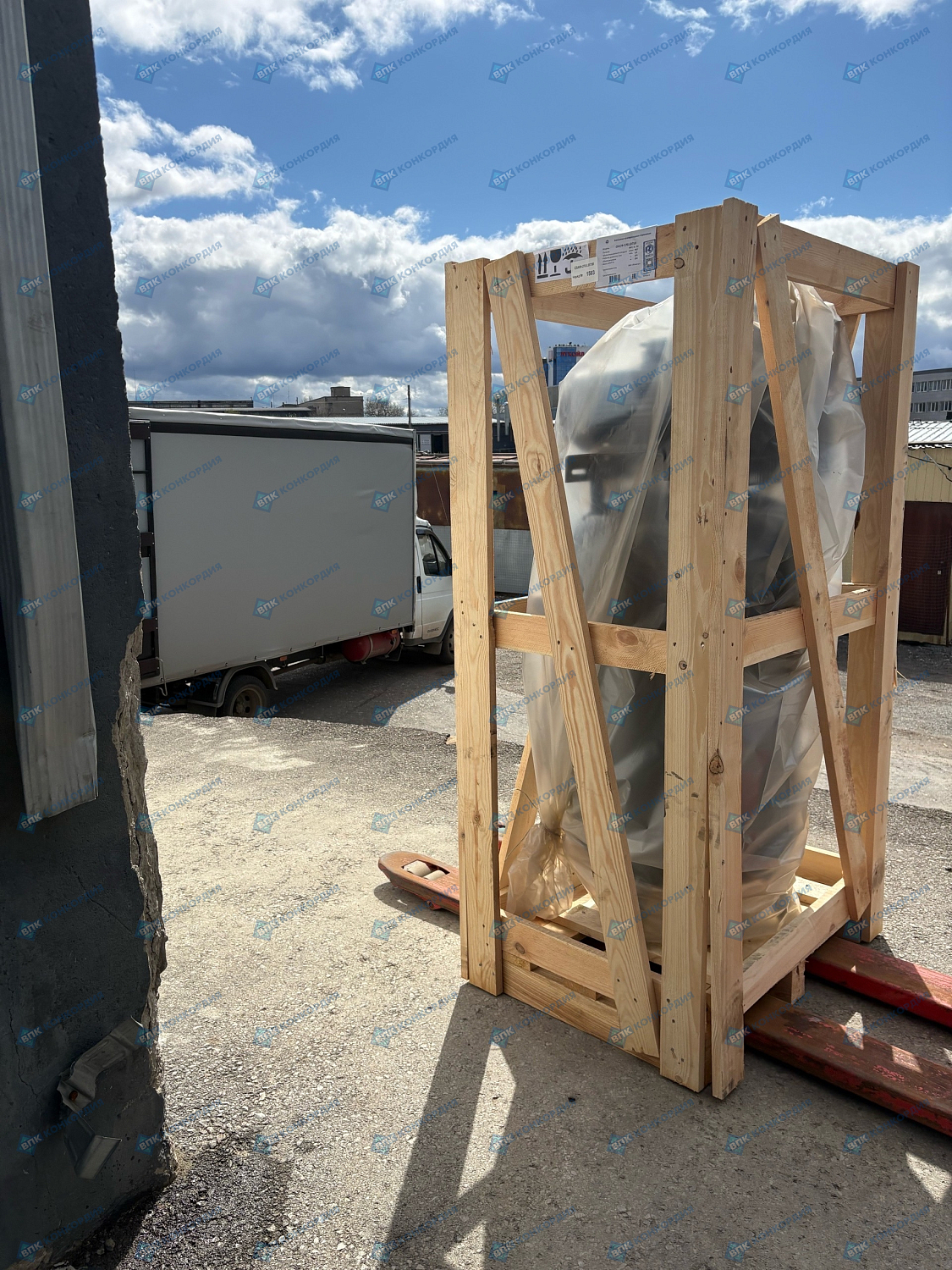 Отгрузка компрессора поршневого Remeza СБ4/Ф-270.LB75B в г. Волгоград
